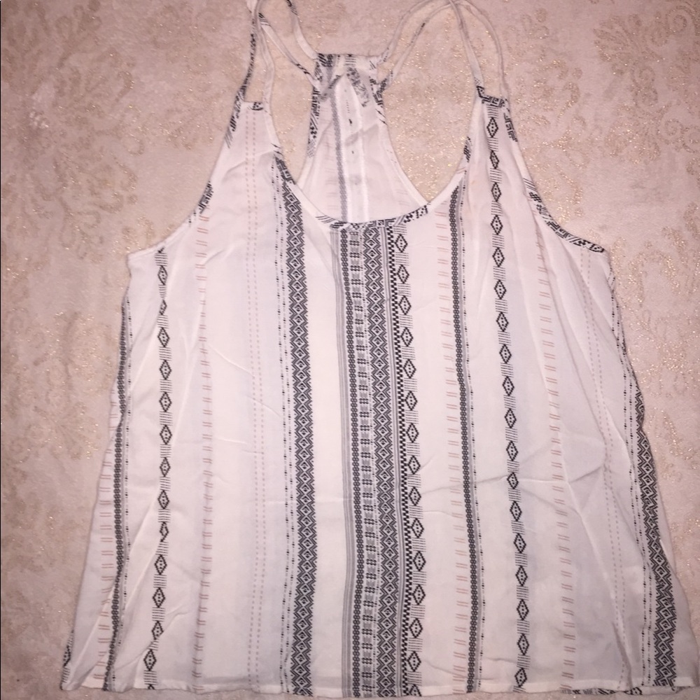 Aztec Print Tank Top